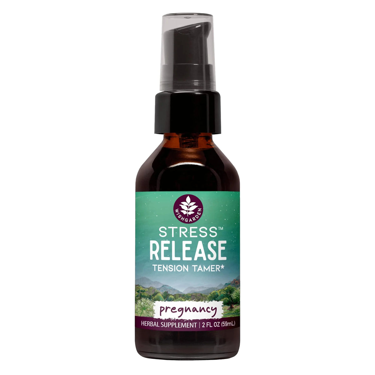 Herbal Stress Relief Supplement with Lemon Balm & Chamomile 2oz P24576