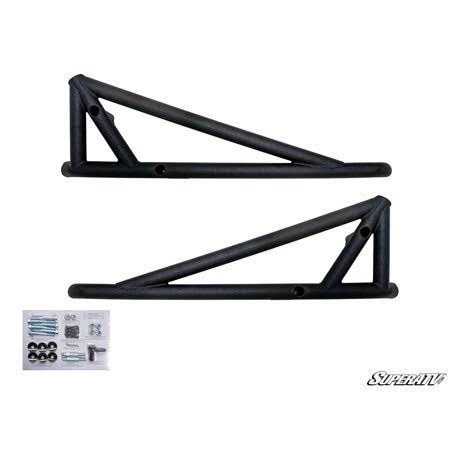Heavy Duty Rock Sliding Nerf Bars Wrinkle Black L1706