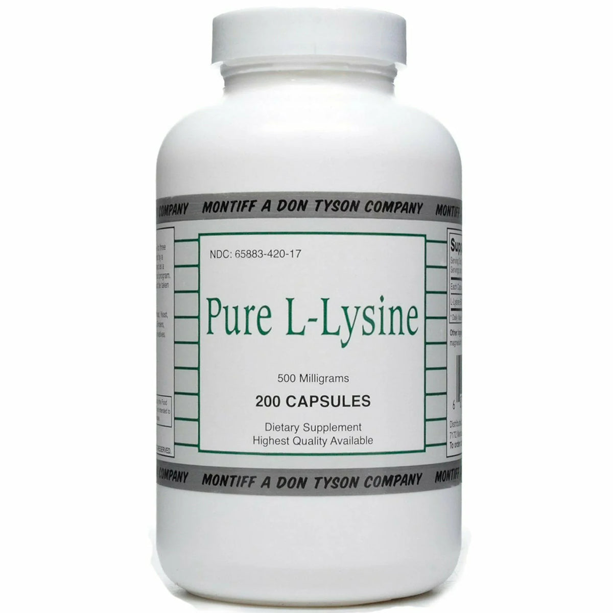 L-Lysine 500 mg H963156
