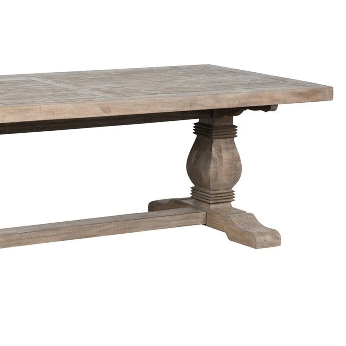 Reclaimed Wood Dining Table with Trestle Base R4076