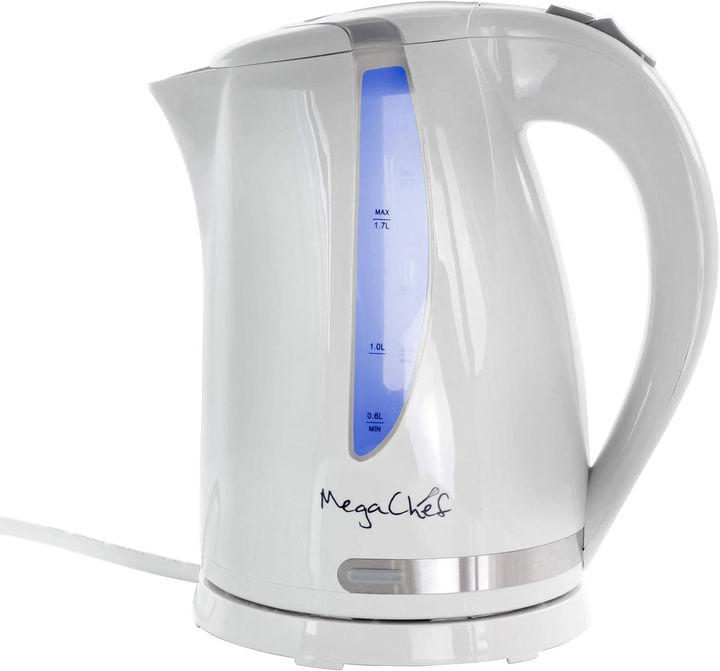 White 1.7Lt Plastic Electric Tea Kettle Z759