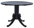 Black Foldable Leaf Dining Table P556383