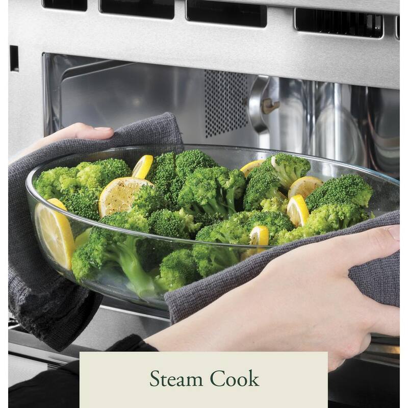 30 in. 1.7 cu. ft. Electric Wall Oven and Microwave Combo Stainless Steel L83054