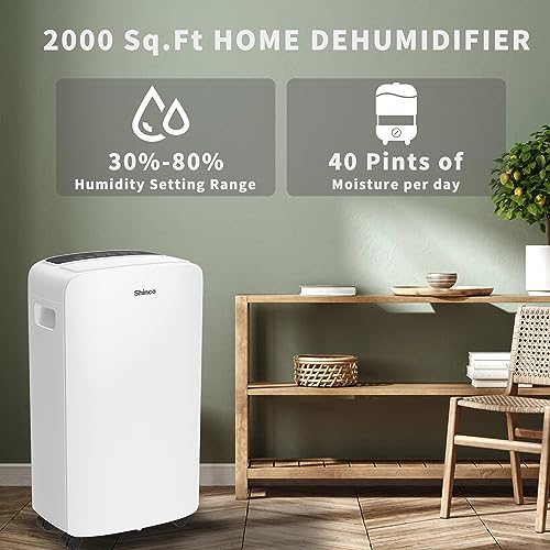 6,000 Sq.Ft Energy Star Dehumidifier with WIFI E489