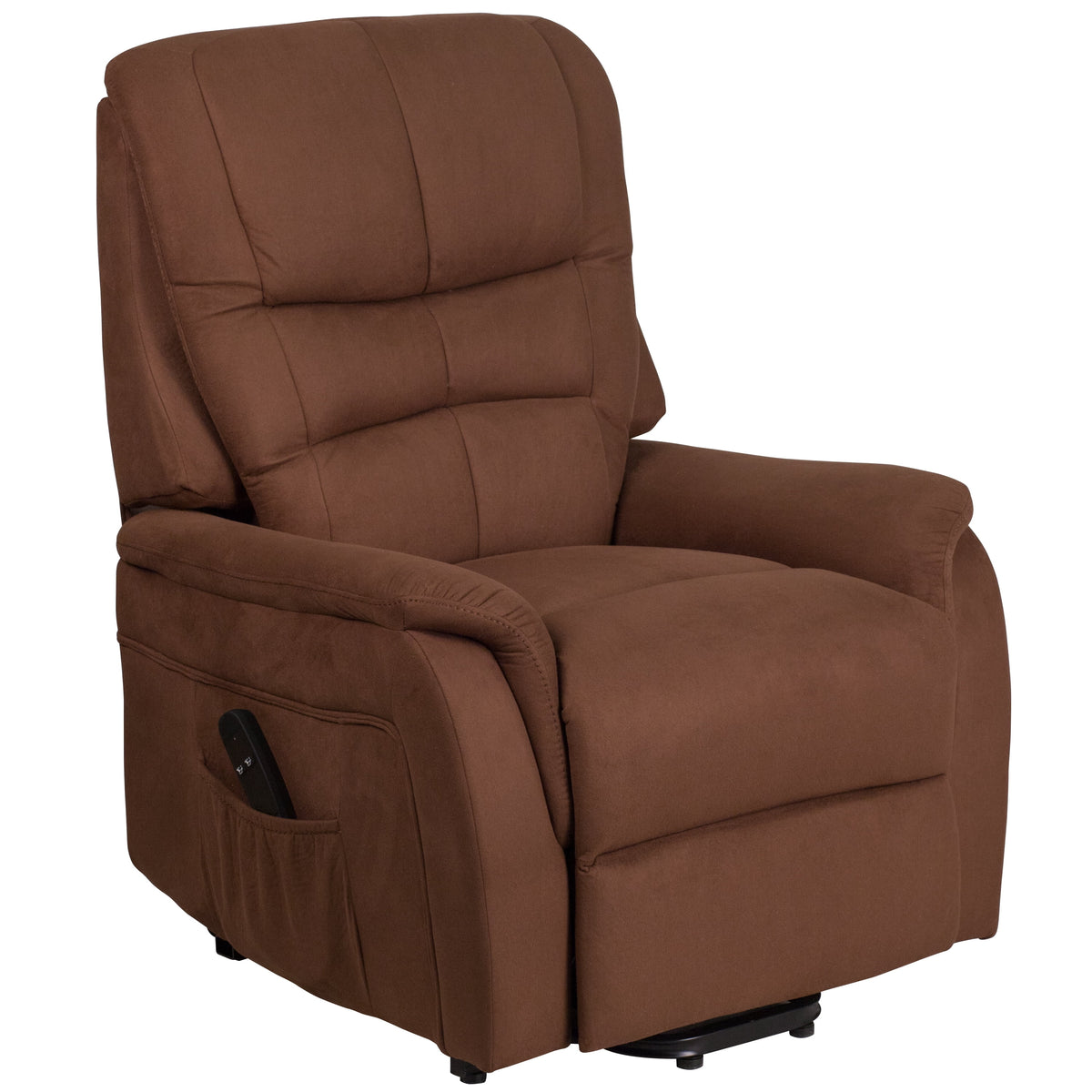Brown Microfiber Lift Recliner R957562