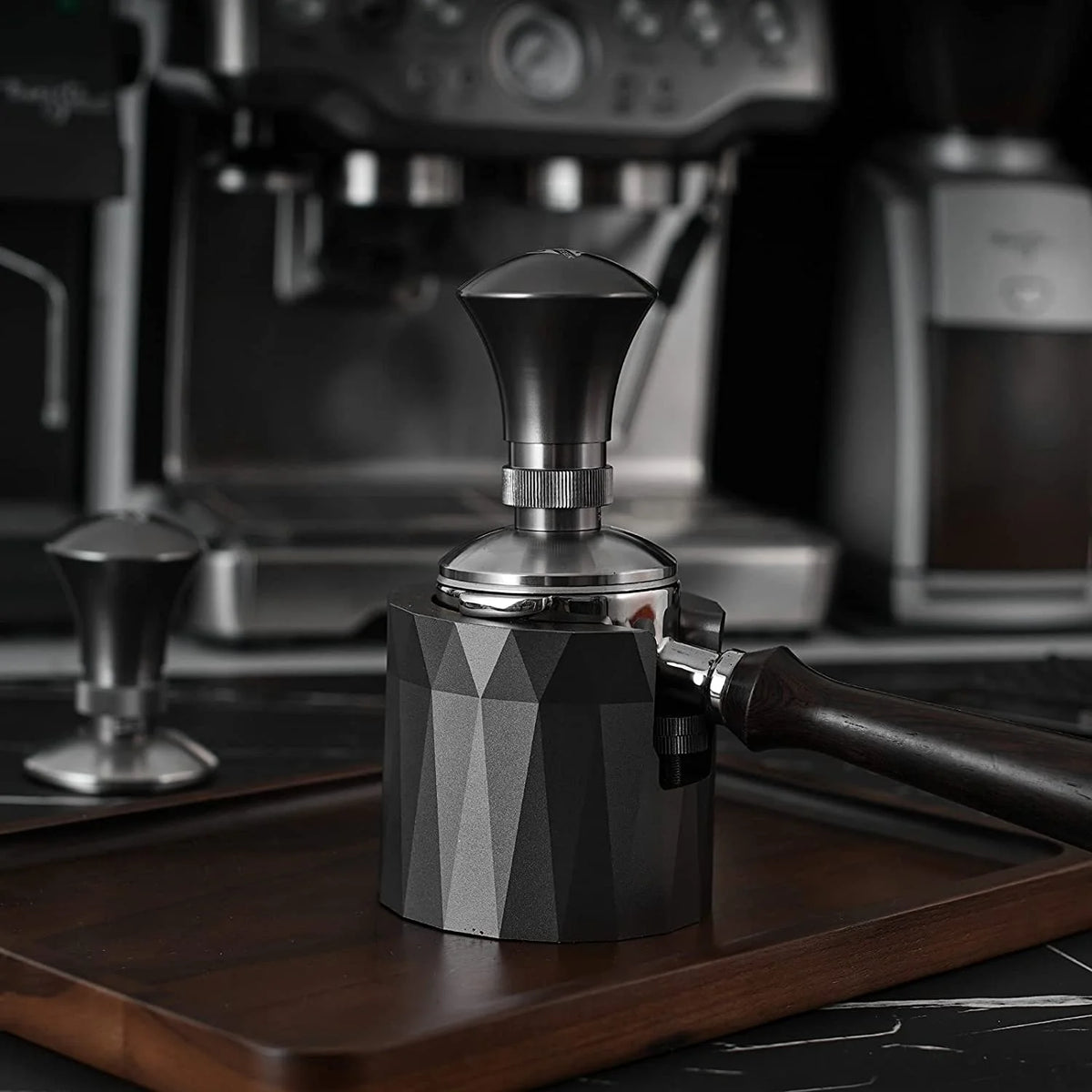 58mm Stainless Steel Flat Base Coffee Tamper U172
