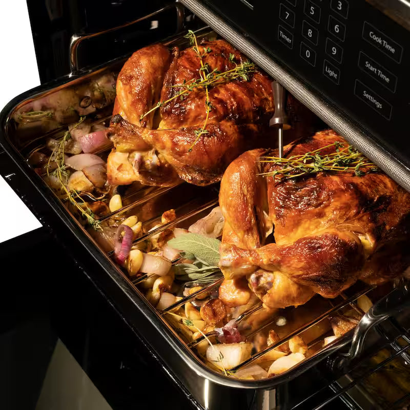30 in. Double Electric Wall Oven with True Convection in Stainless Steel O701923