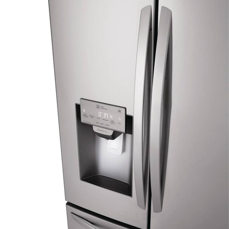 4-Door French Door Smart Refrigerator with Ice and Water Dispenser X4190