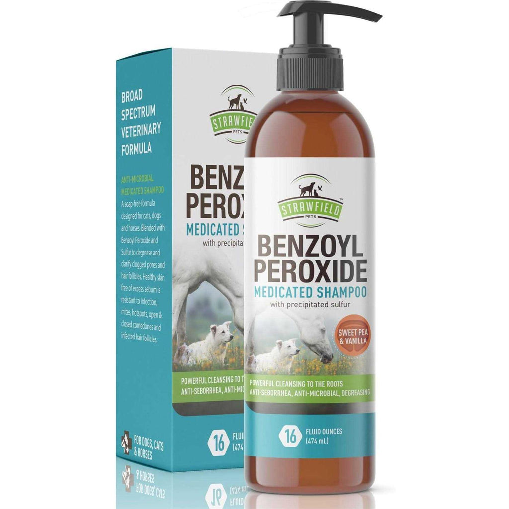 Benzoyl Peroxide Shampoo for Dogs & Cats E34132
