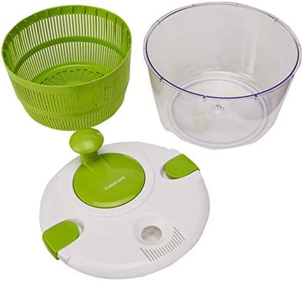 White 5-Quart Salad Spinner Y877