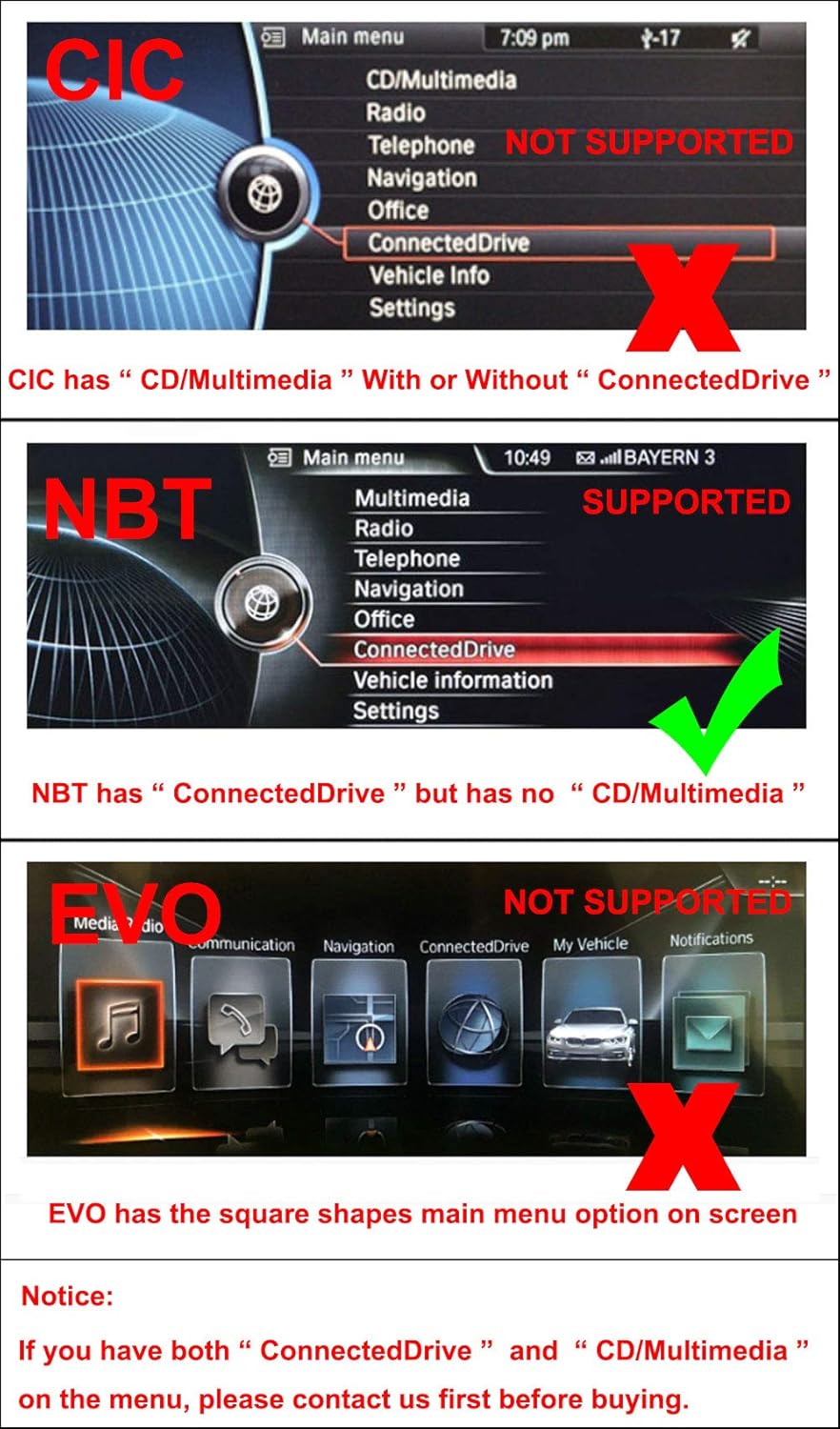 Wireless CarPlay Android Auto Retrofit Interface X758