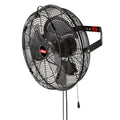 18 inch Outdoor Wall Mounted Fan with Misting Kit R799698