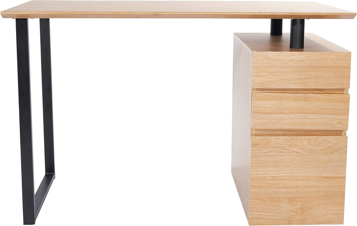 Computer Desk with Storage and File Cabinet E102