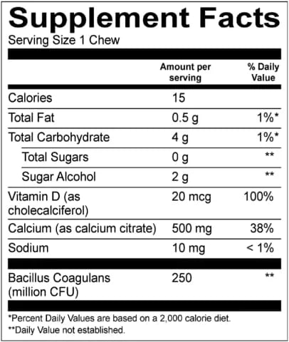 Chewable Bariatric Multivitamin 3-Month Supply U638