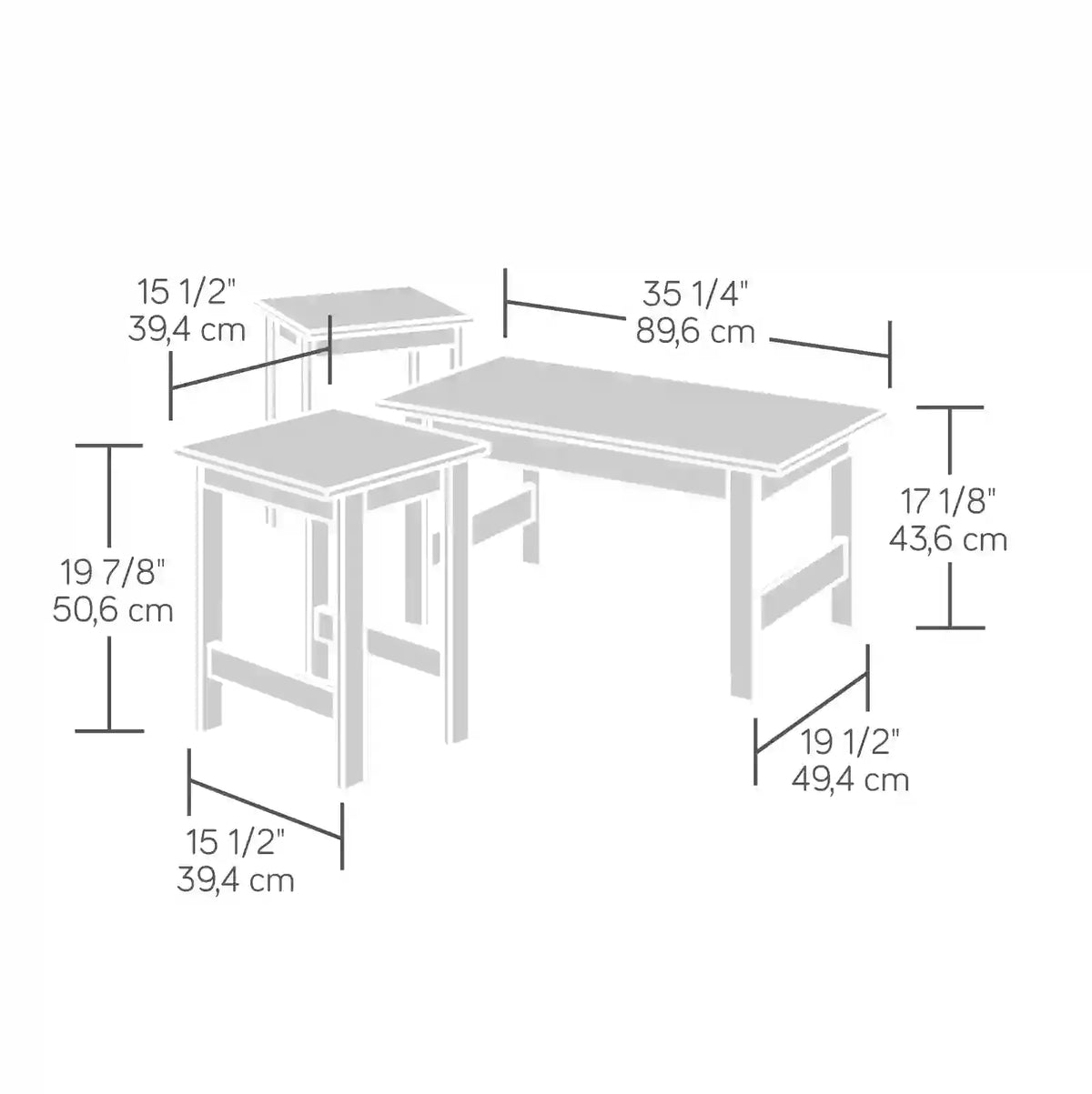 3-Piece Accent Table Set O67114