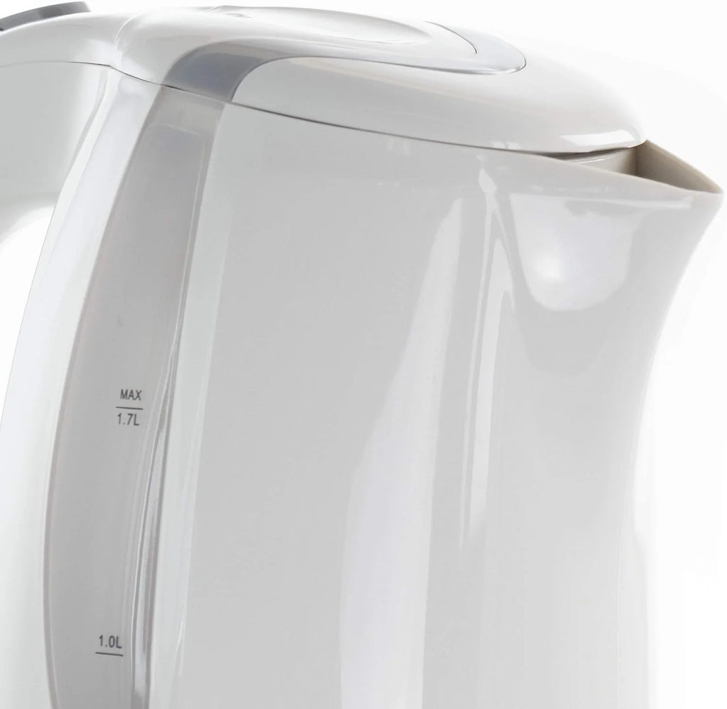 White 1.7Lt Plastic Electric Tea Kettle Z759