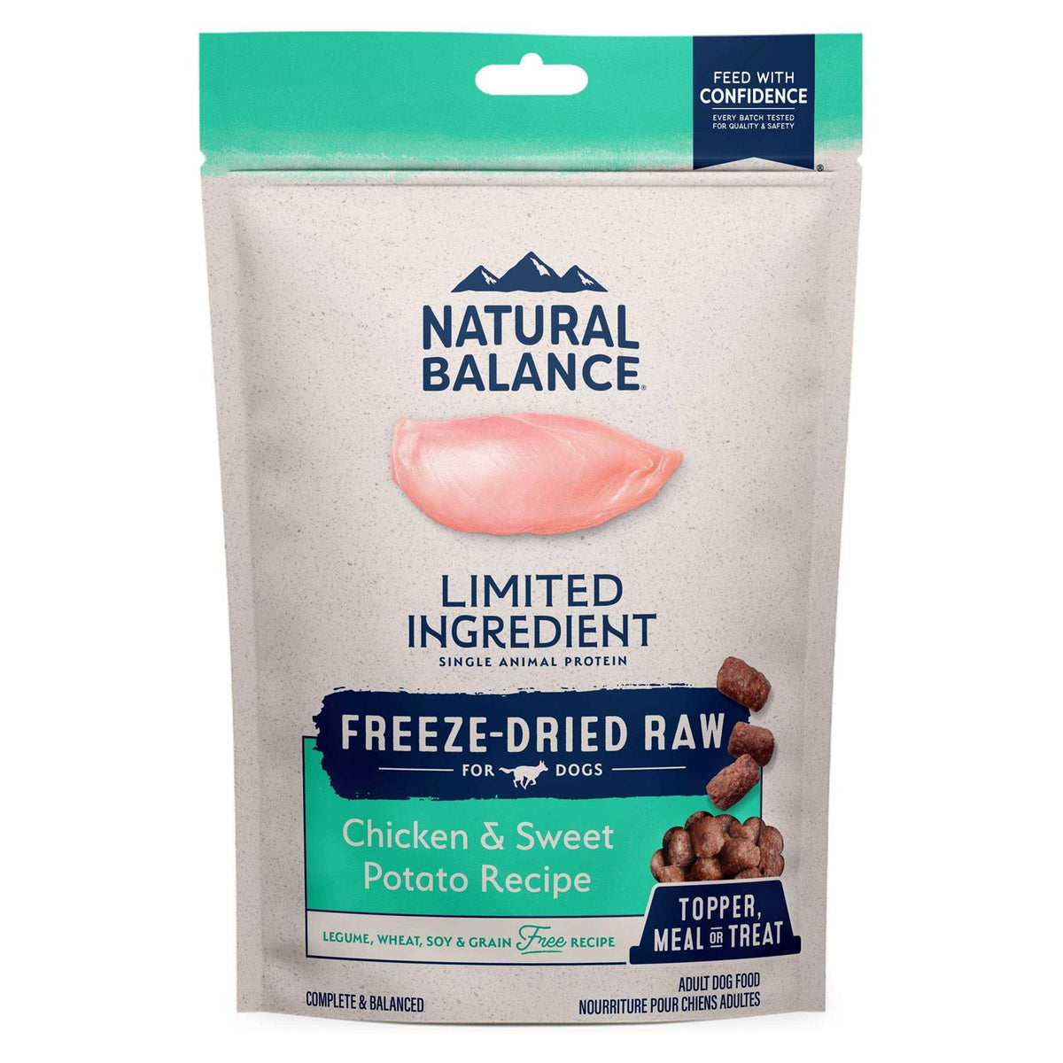 Freeze Dried Chicken & Sweet Potato Dog Food N2654