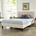 Queen Upholstered Platform Bed Frame R514