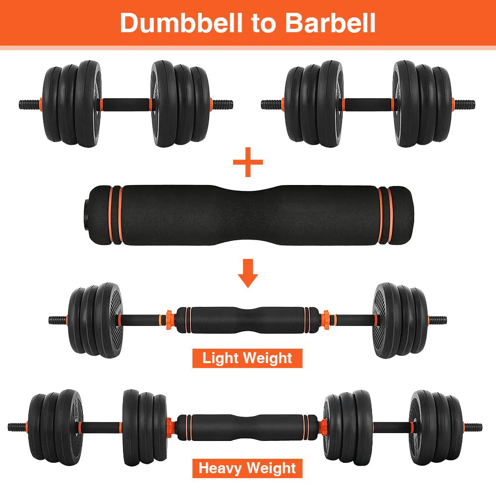 55lb Adjustable Dumbbell Set H489