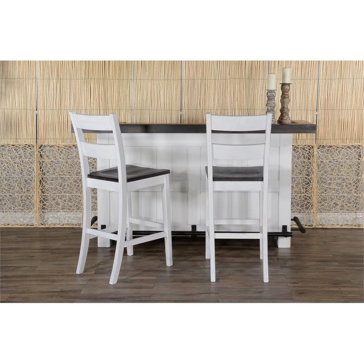 Espresso Finish Wood Bar Unit Q645320