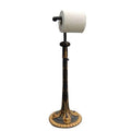 Gold Leaf Black Toilet Paper Holder M25784