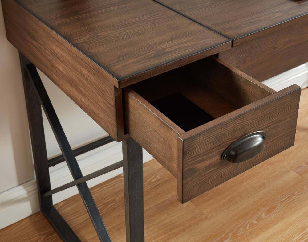 Brown 58-in Standing Desk J4384
