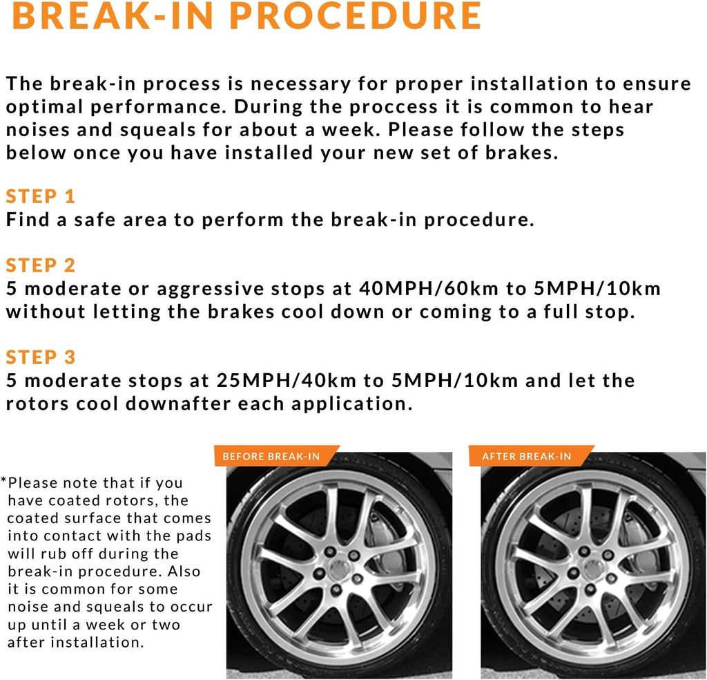 Rear Max Brakes Premium XDS Rotors with Carbon Ceramic Pads H52384