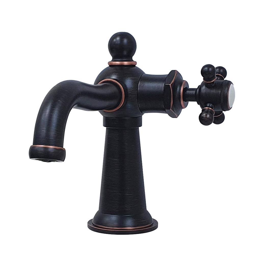 Single-Handle Bathroom Faucet with Push Pop-Up U955