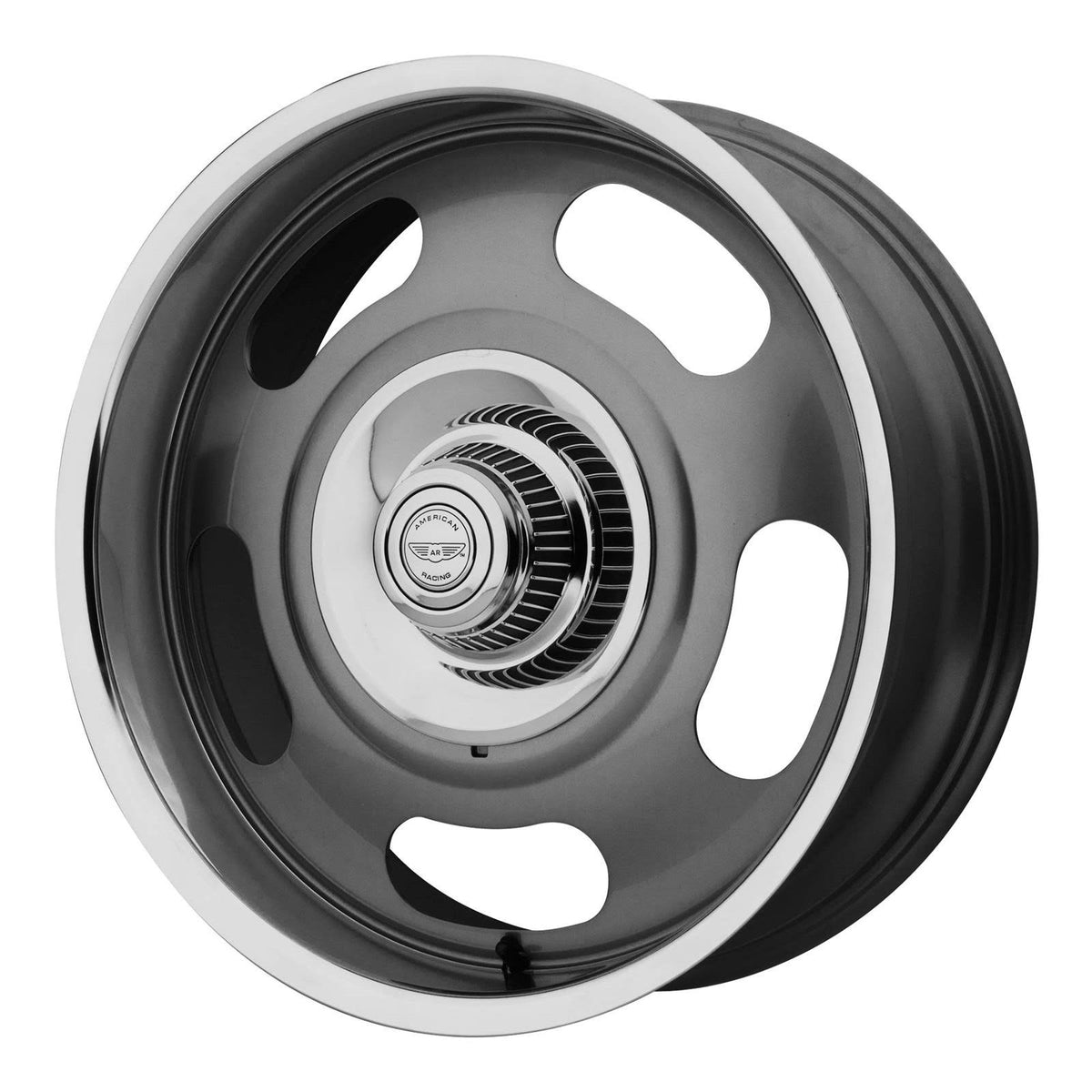 20x9.5 5x120.65/5x127.00 Mag Gray Polished Lip C191485