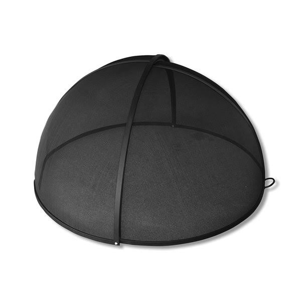 47x22 Carbon Steel Round Fire Pit Safety Screen U313193
