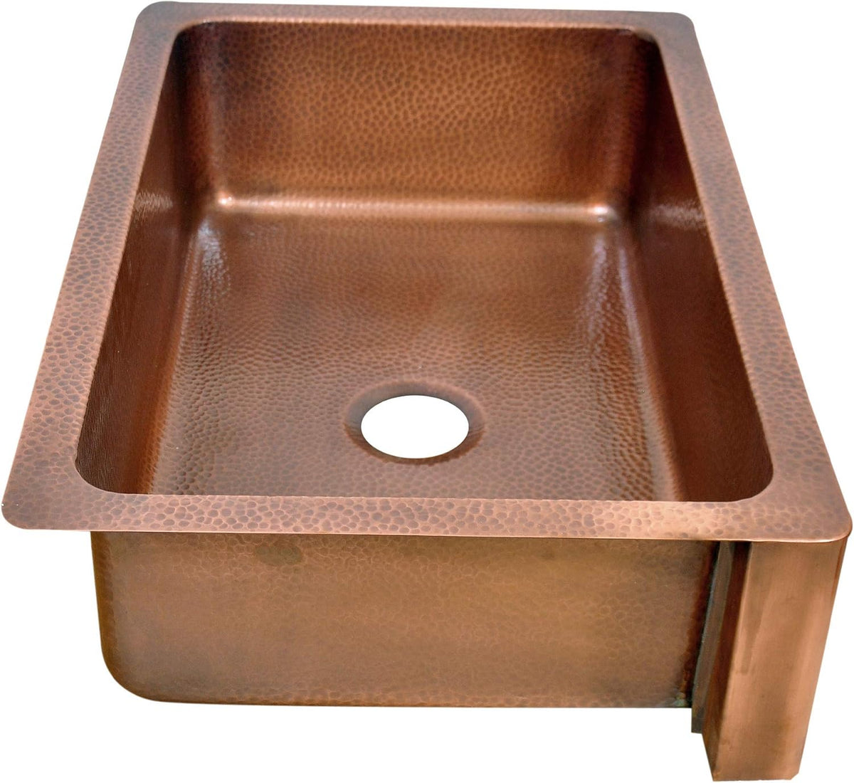 33 x 22 x 9 inch Single Bowl Copper Kitchen Sink Z6865