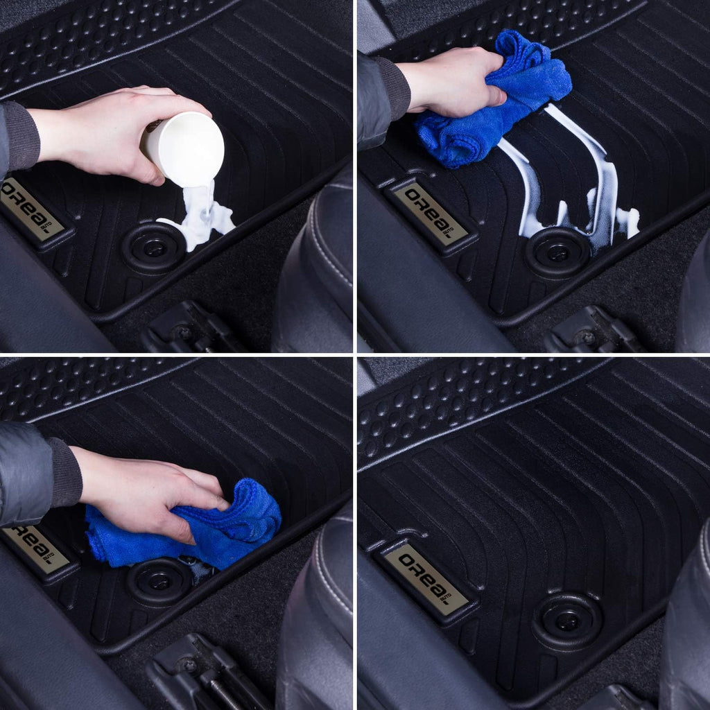 Black Car Mats M4504