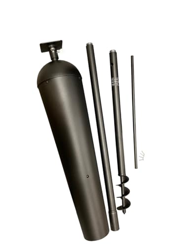 Bird Feeder Mounting Pole with Baffle B45779