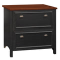 Antique Black Lateral File Cabinet B20317