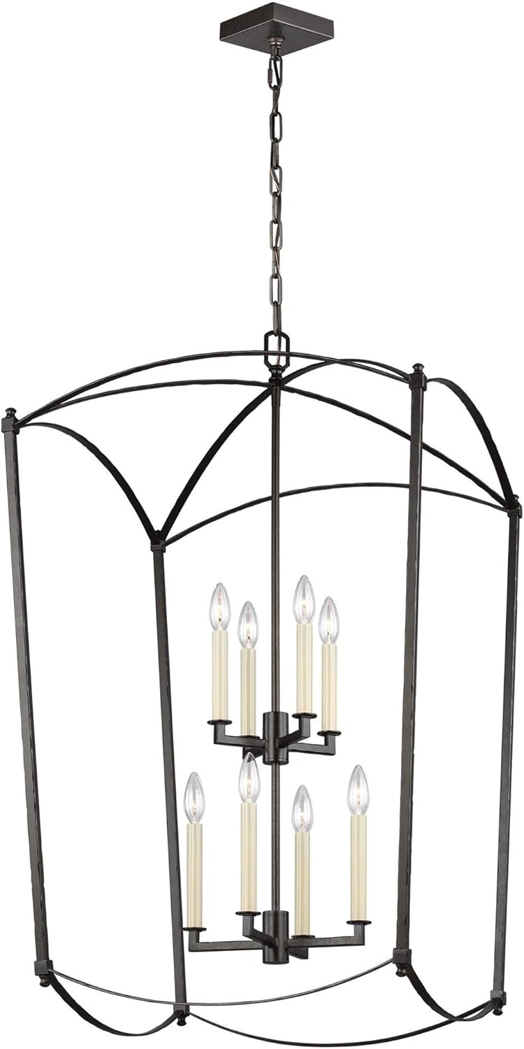 3-Light Candle Chandelier T209