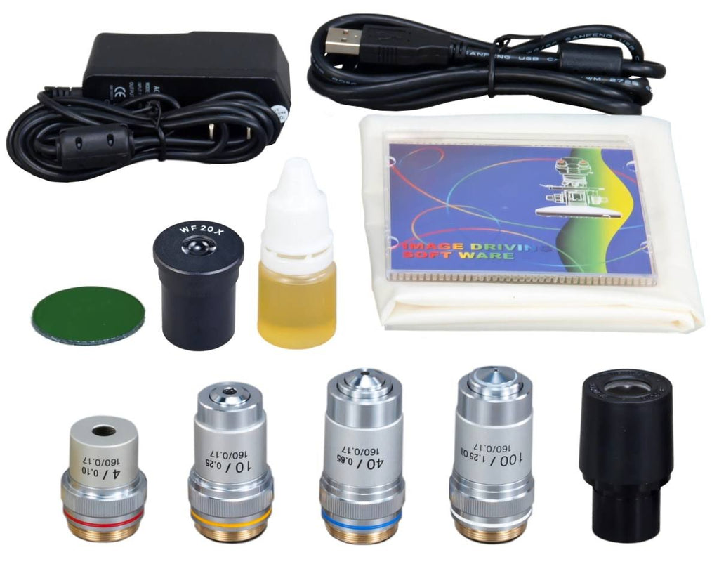 40X-2000X Digital Monocular Compound LED Microscope U4526
