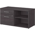 Storm Gray Storage Cabinet with Drawers and Shelves W1676