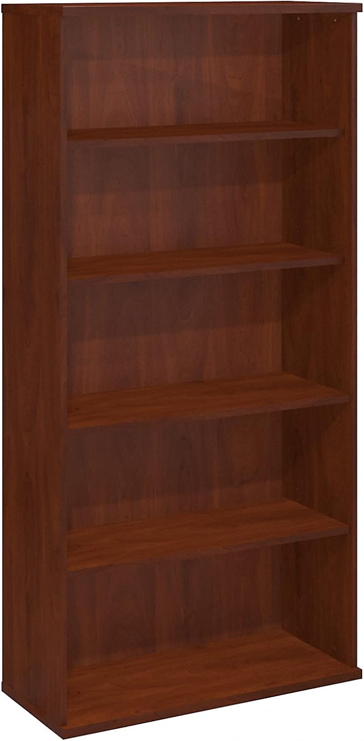 5 Shelf Storm Gray Bookcase P4380