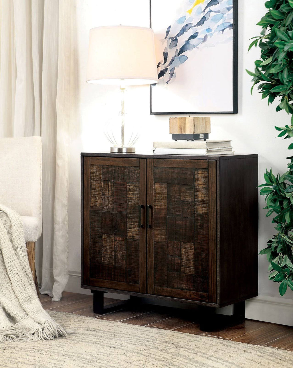 Oak Hallway Cabinet B9595