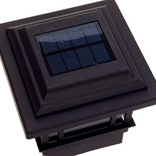 8 Pack Solar Post Cap Lights F6147