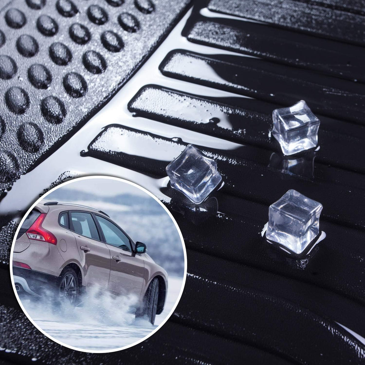 Black Car Mats M4504