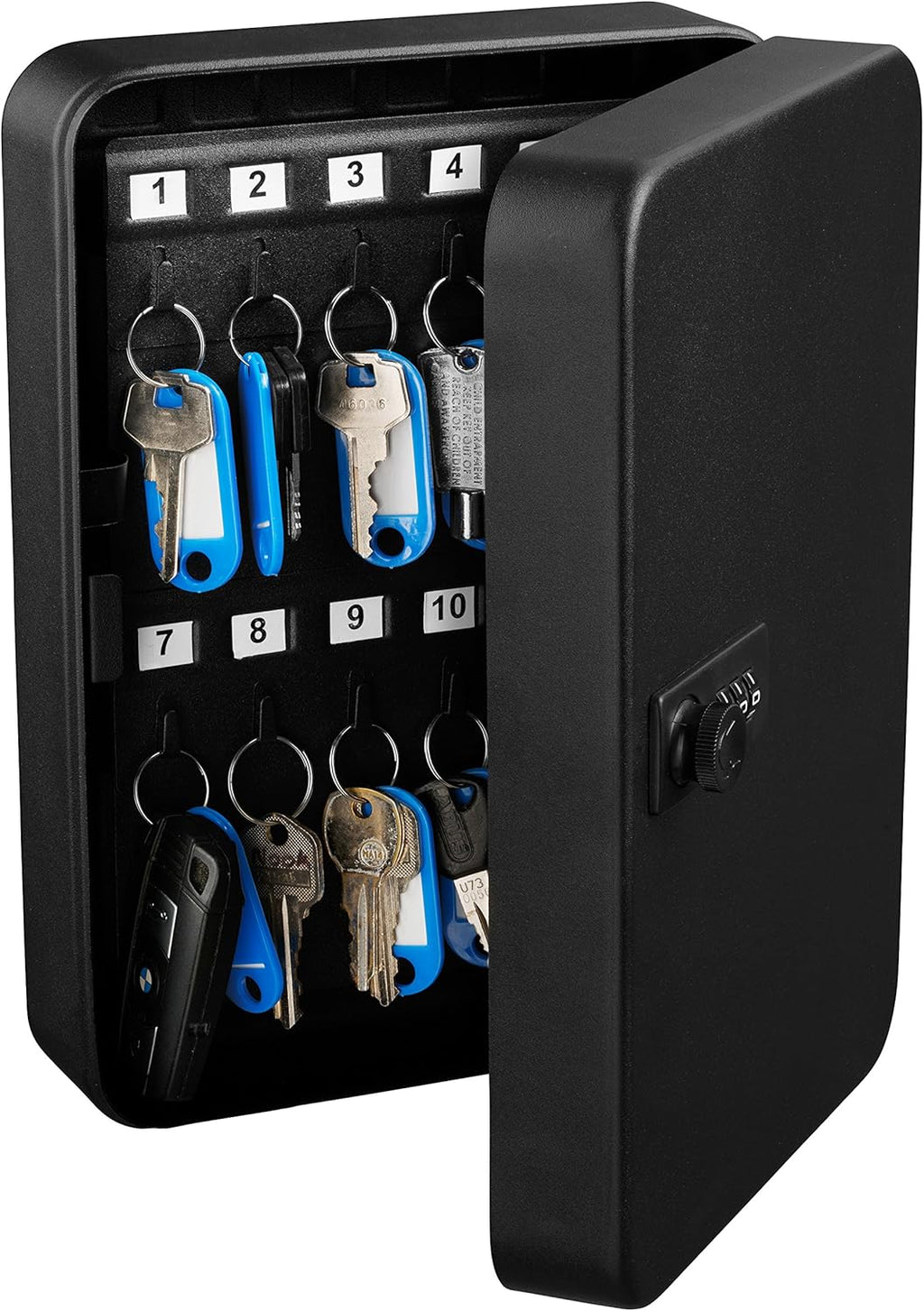 Steel 30 Slots Key Cabinet Wall Mount N5244