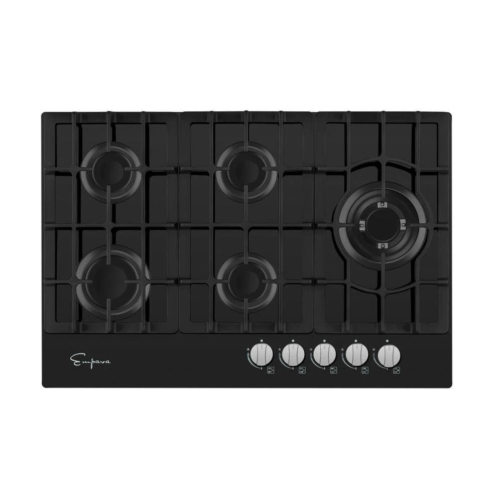 30x22 Gas Cooktop with 5 Sealed Burners and Cast Iron Grates K6376