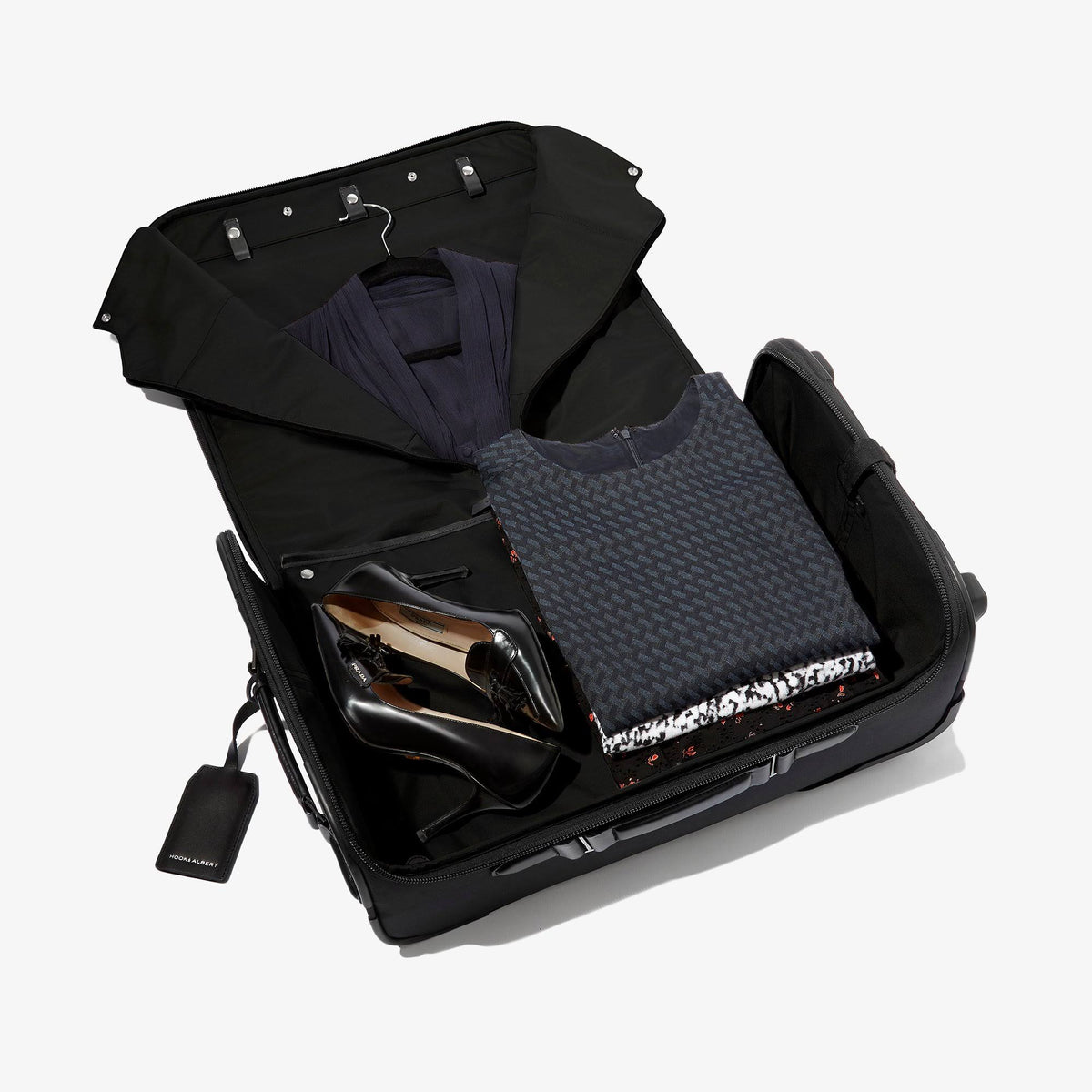 Black Carry-On Suitcase Z2105
