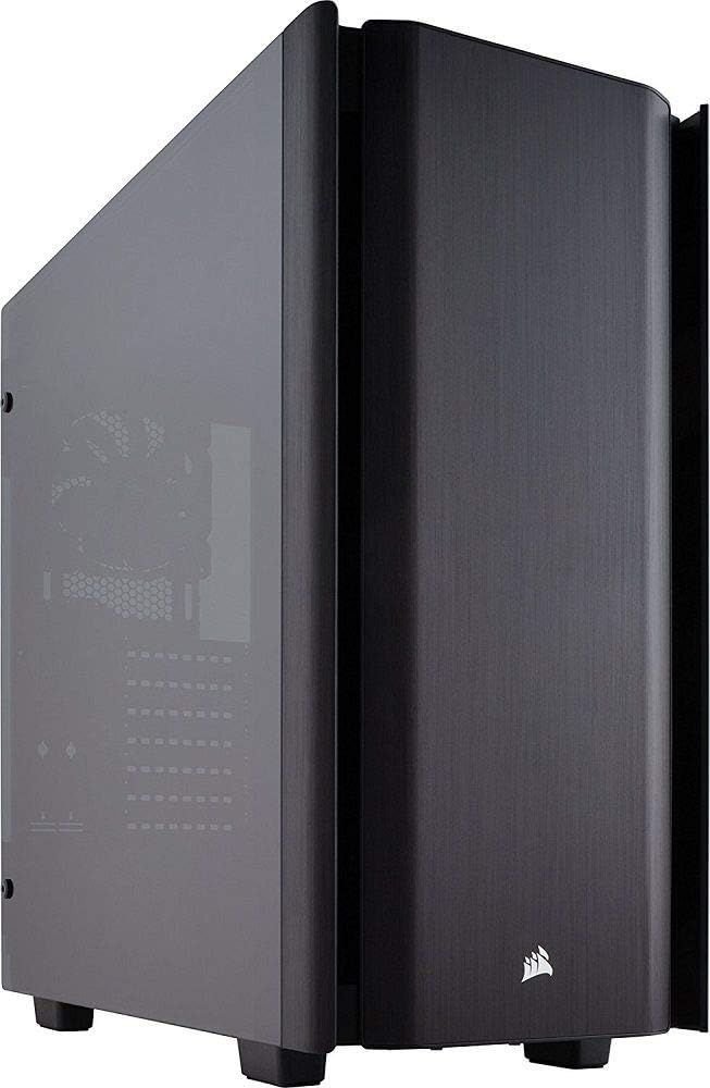 Super-Tower Case Smoked Tempered Glass Aluminum Trim H734720