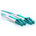 100m LC/LC Multimode OM4 Fiber Patch Cable Aqua I519275