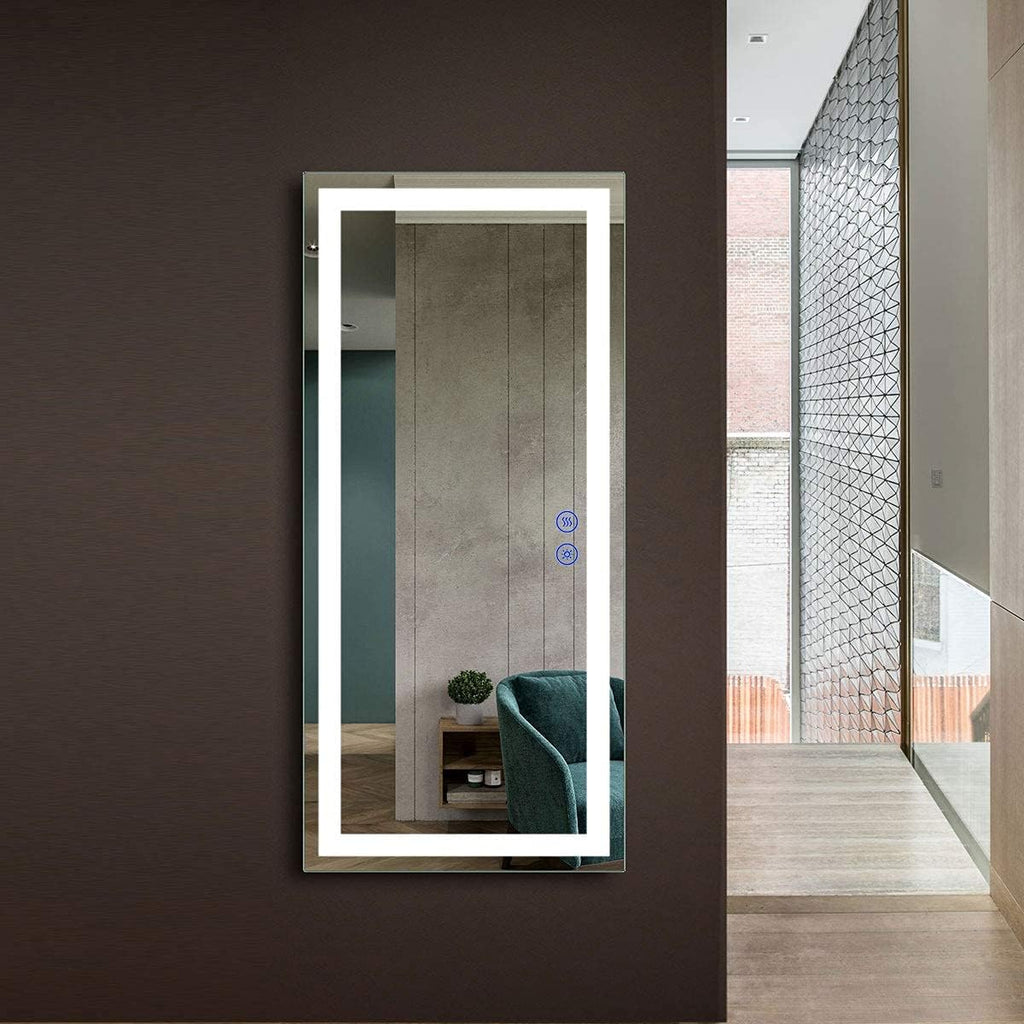70 x 32 in Dimmable LED Anti-Fog Bathroom Mirror Y410728