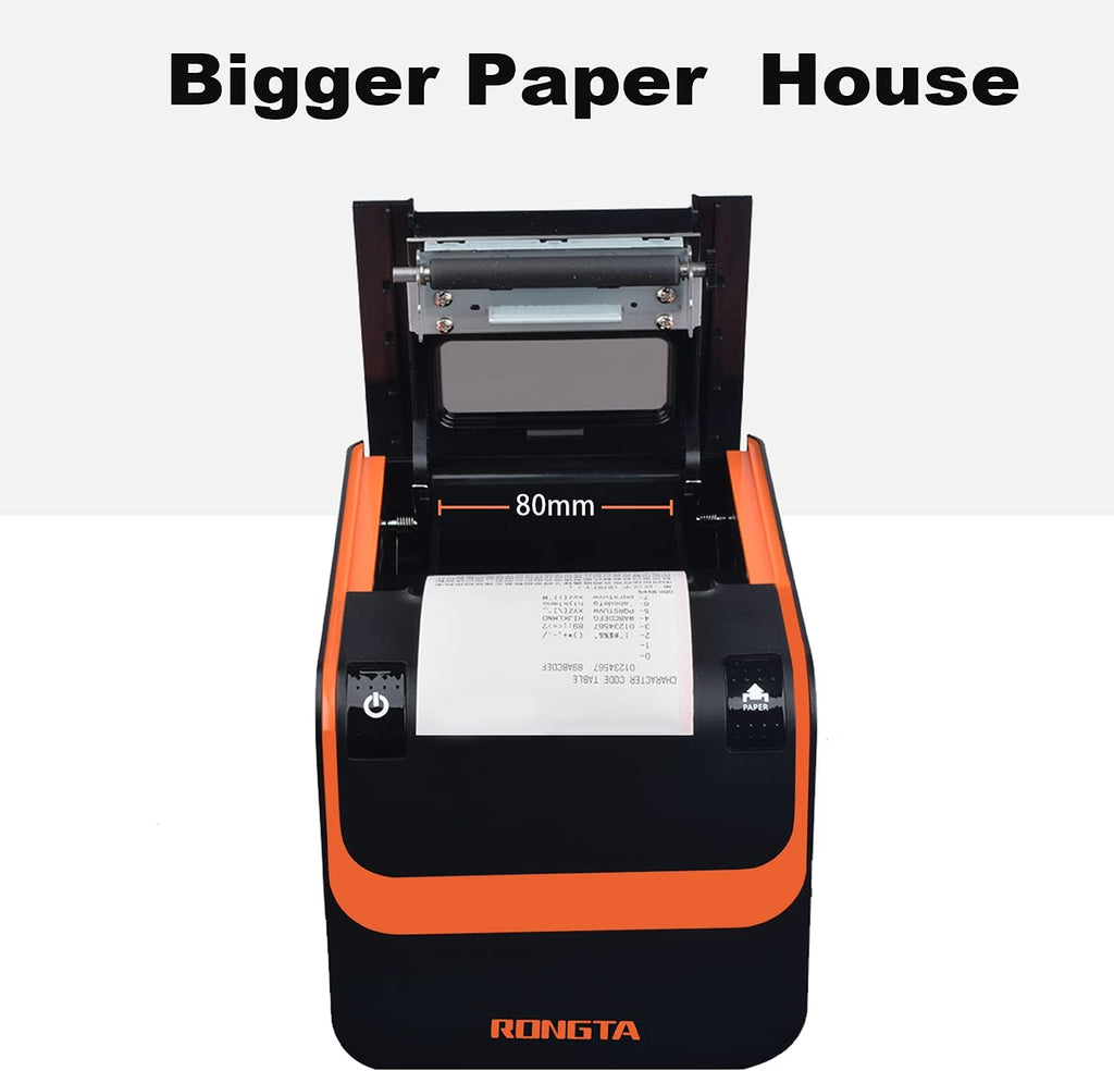 Commercial Direct Thermal Receipt Printer Auto Cutter 80MM USB H681