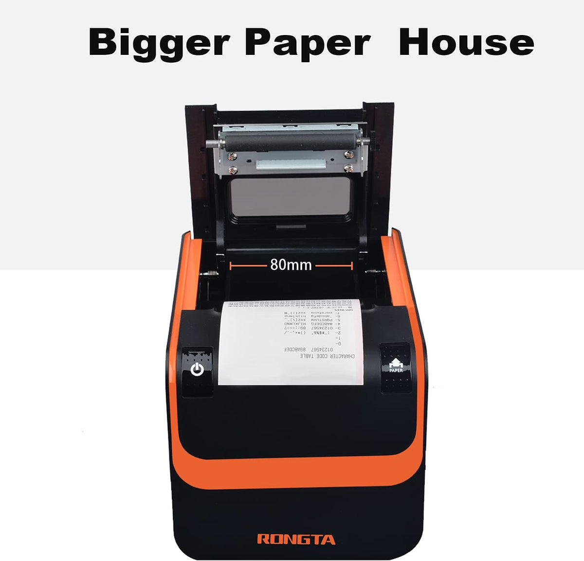 Commercial Direct Thermal Receipt Printer Auto Cutter 80MM USB H681
