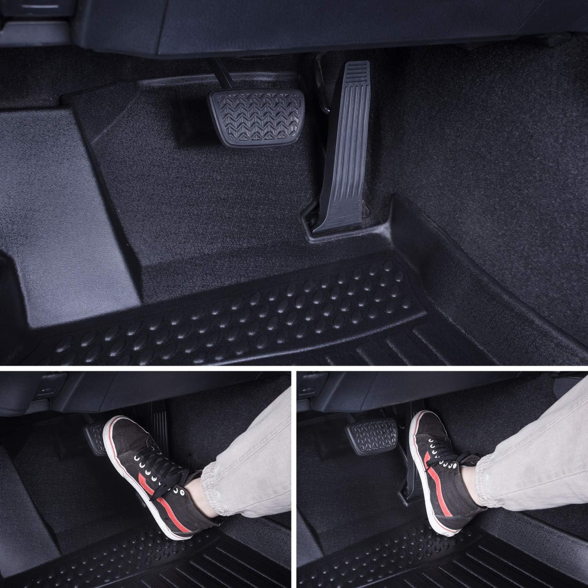 Black Car Mats M4504